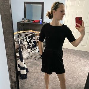 Classic black dress